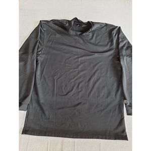 Tiger Woods Dri-Fit Men's XXL Performance Active Black Close‎ neck Sweater